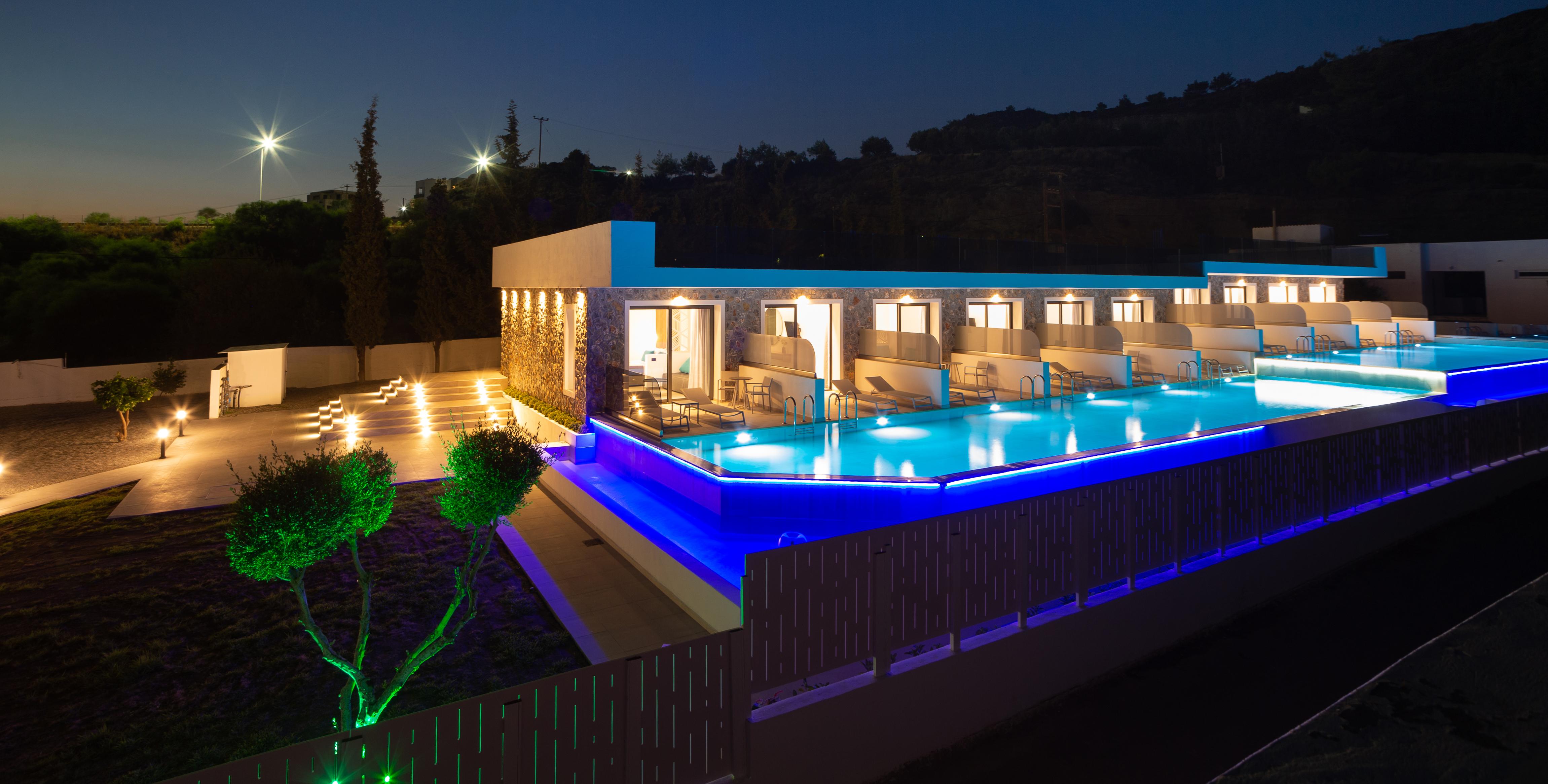 Zoes Hotel & Suites Фалираки Экстерьер фото