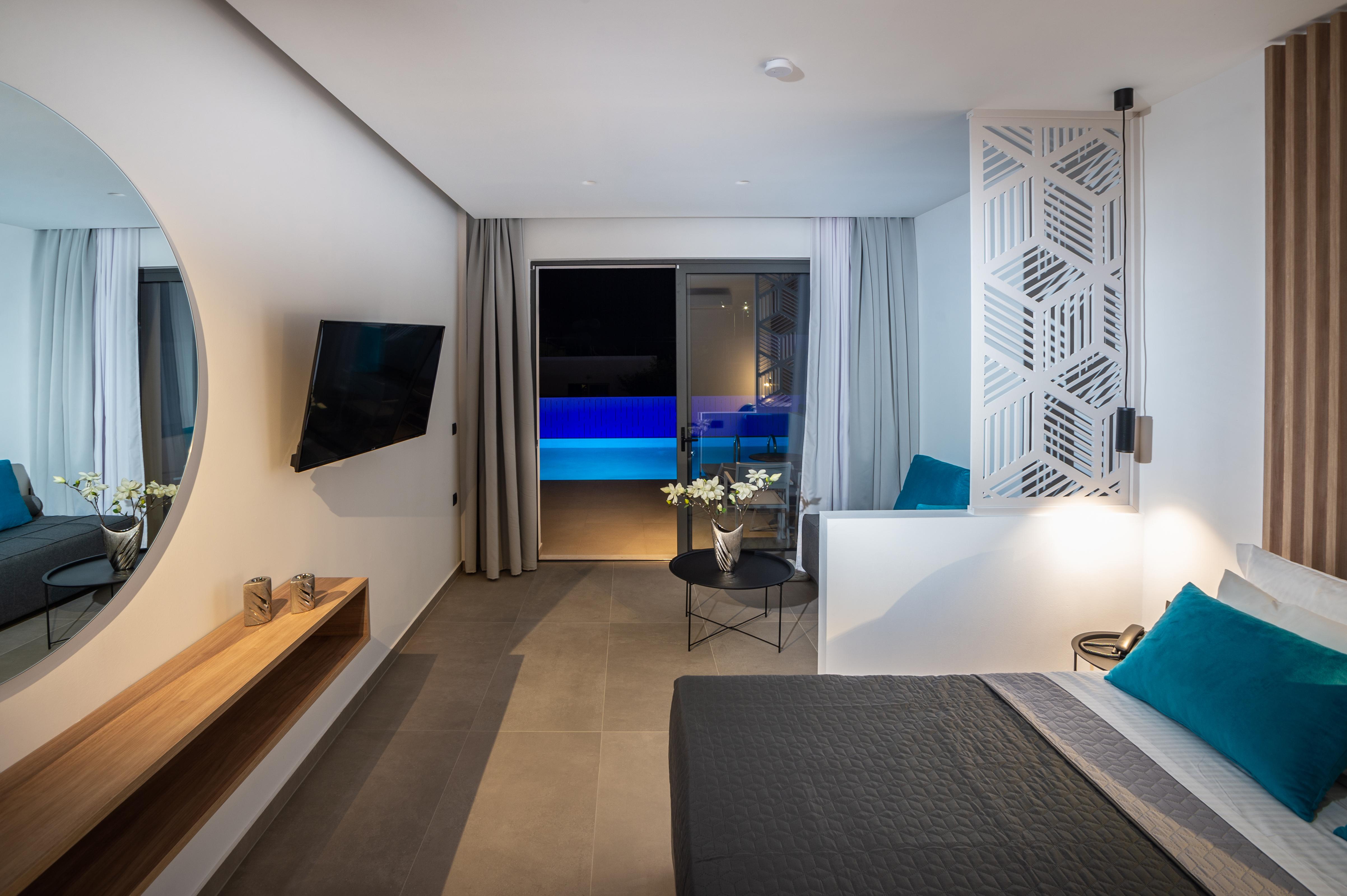 Zoes Hotel & Suites Фалираки Экстерьер фото