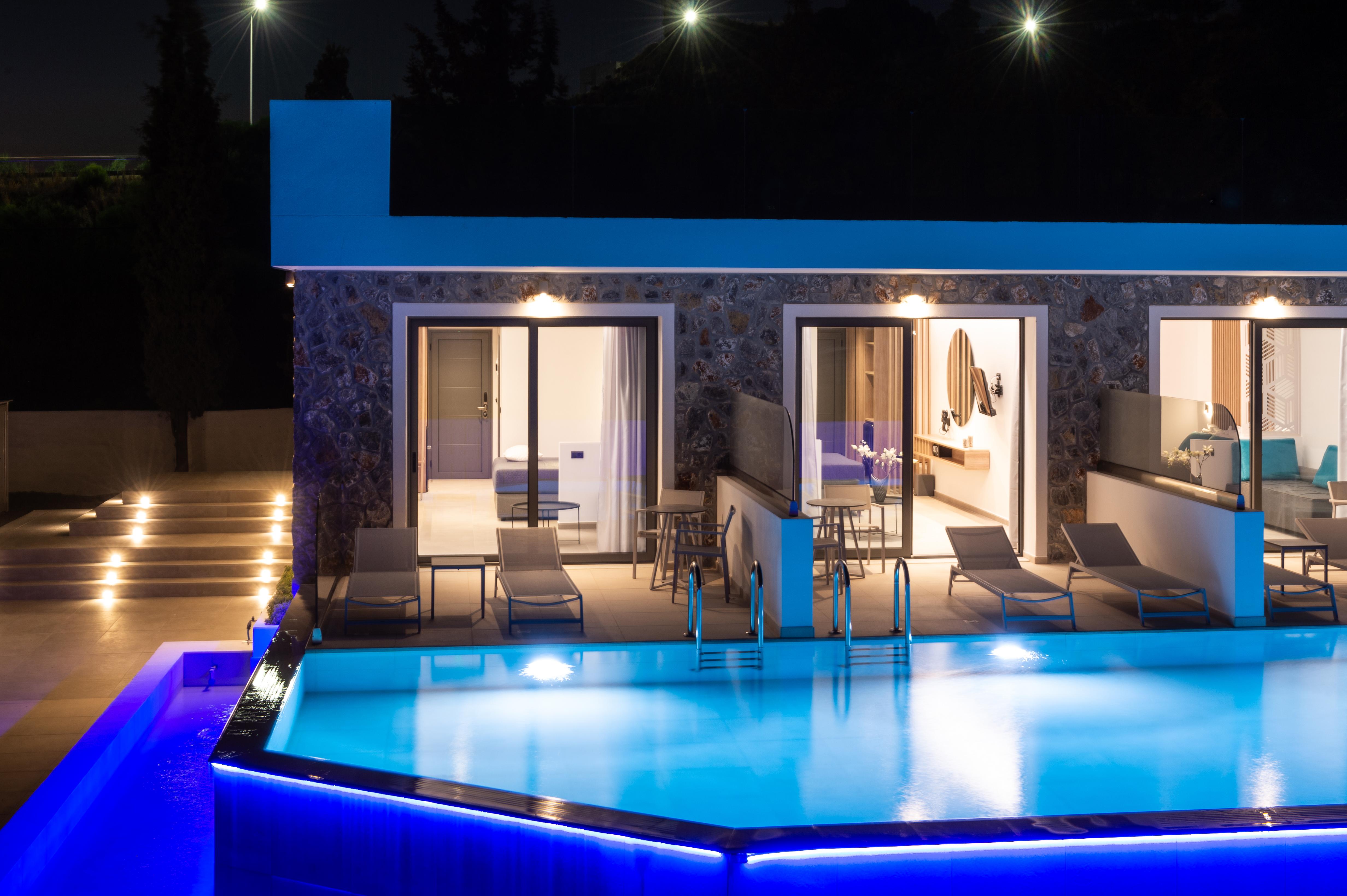 Zoes Hotel & Suites Фалираки Экстерьер фото