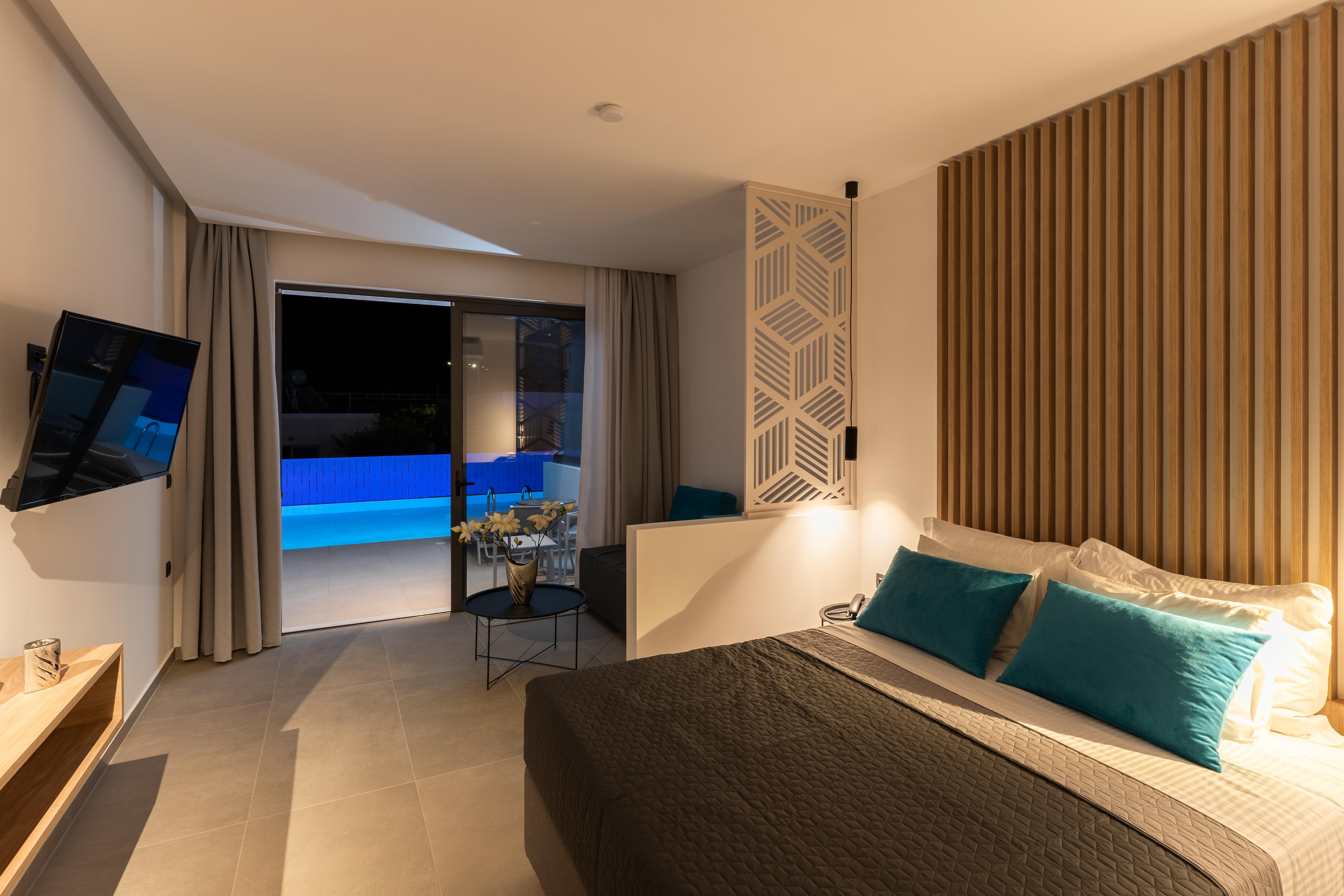 Zoes Hotel & Suites Фалираки Экстерьер фото