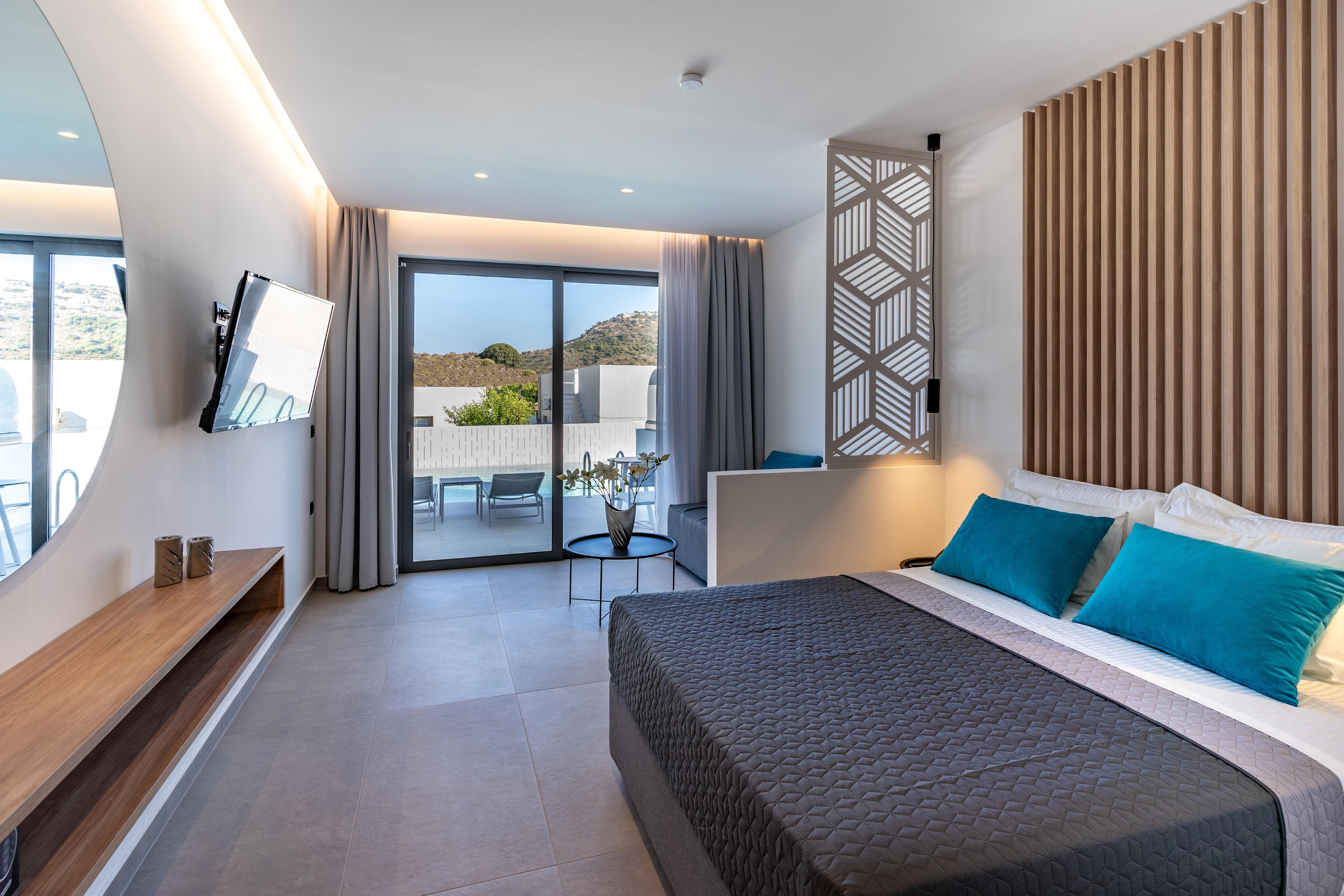 Zoes Hotel & Suites Фалираки Экстерьер фото