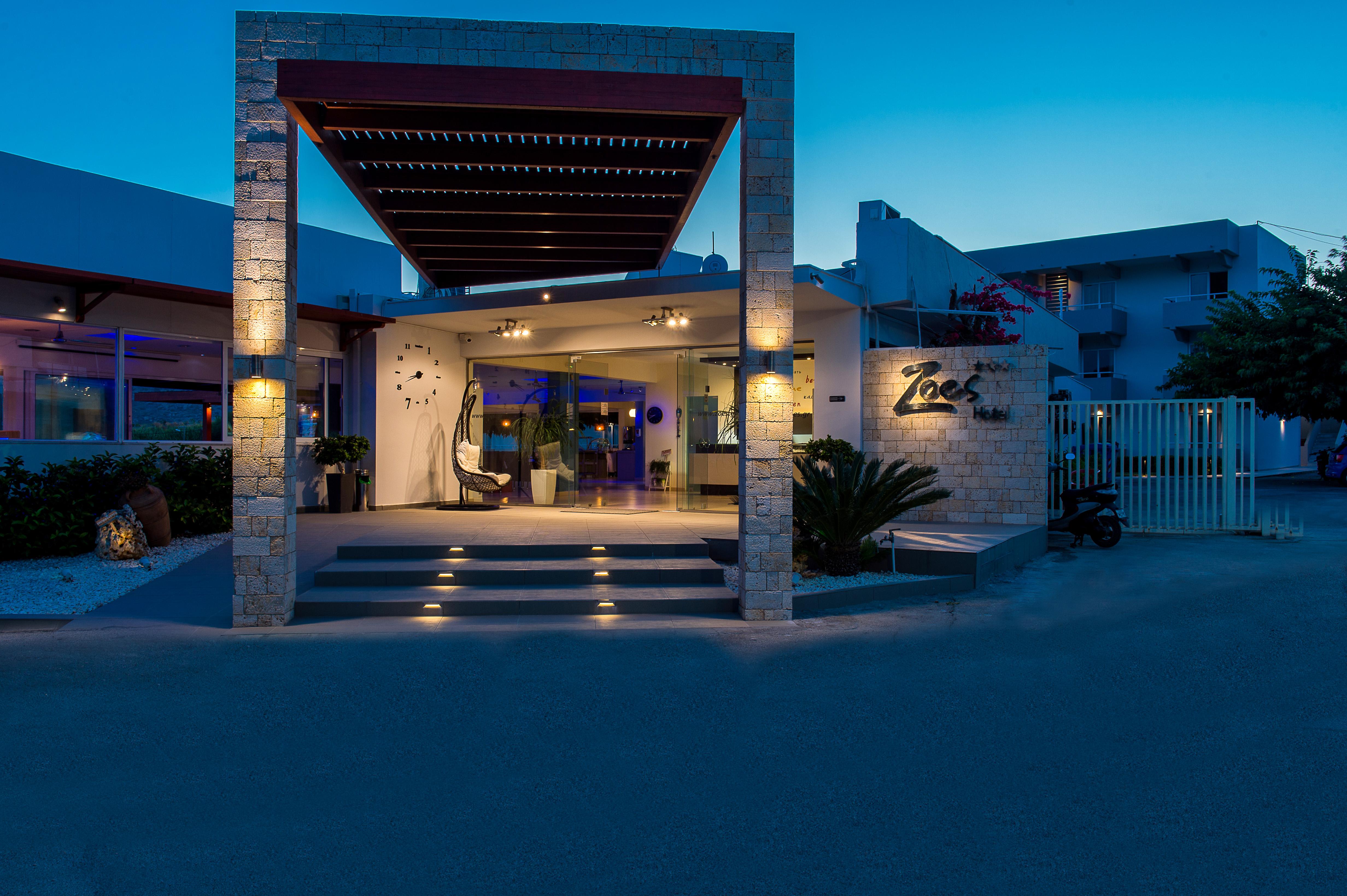 Zoes Hotel & Suites Фалираки Экстерьер фото